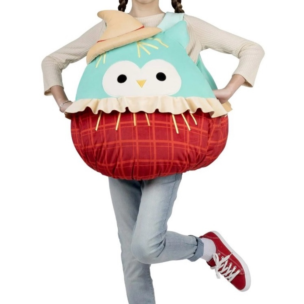 Jazwares Kid's Squishmallow Winston the Scarecrow Costume